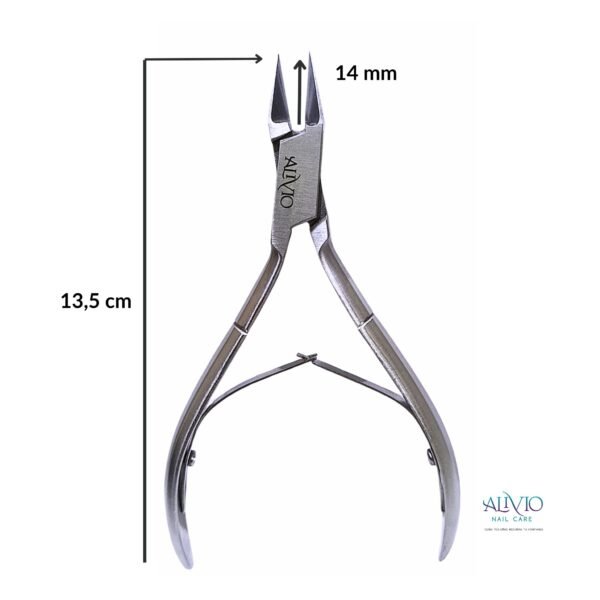 alicate recta para uñas encarnadas de 14 mm