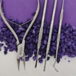 kit 4 piezas uñas encarnadas