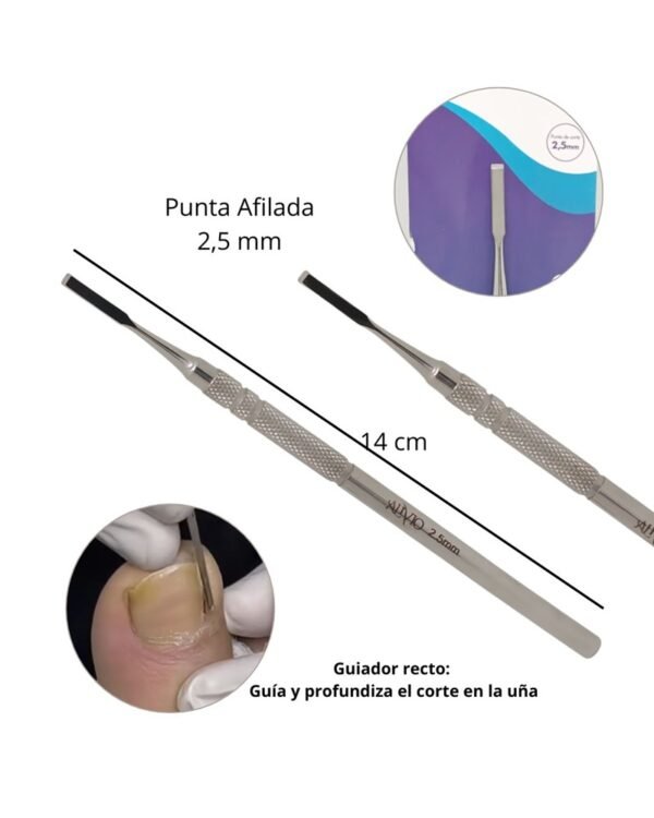 guiador para uñas encarnadas
