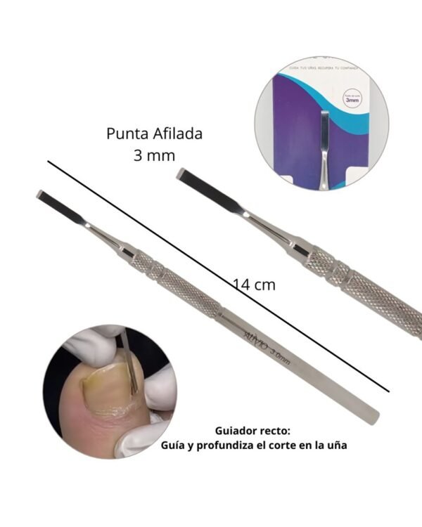 guiador para uñas encarnadas