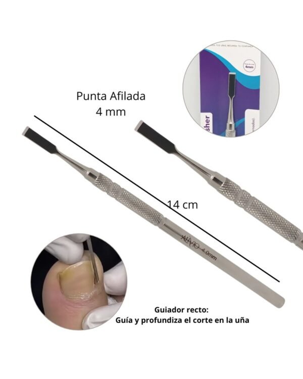 guiador para uñas encarnadas