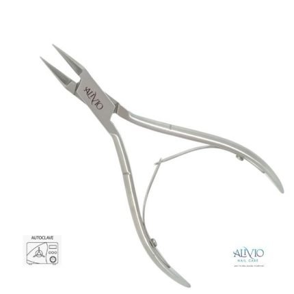 El alicate recto para uñas encarnadas (17 mm) es instrumento de alta precisión para cortar las uñas encarnadas de manera recta.