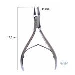alicate recta para uñas encarnadas de 14 mm
