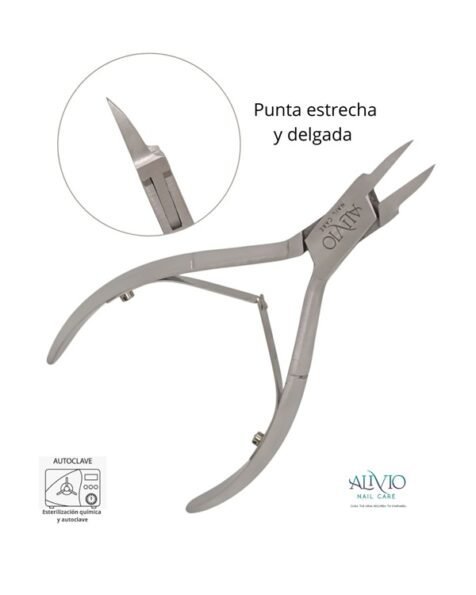 alicate recto para uñas