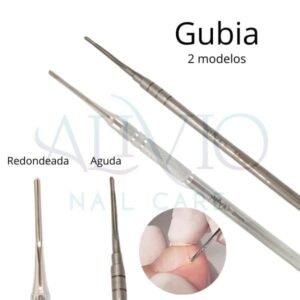 gubia para uñas encarnadas en acero inoxidable