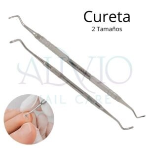 para explorar la uña