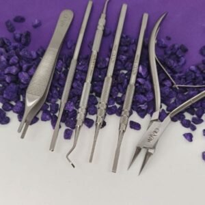 kit para uñas encarnadas profesional 6 piezas